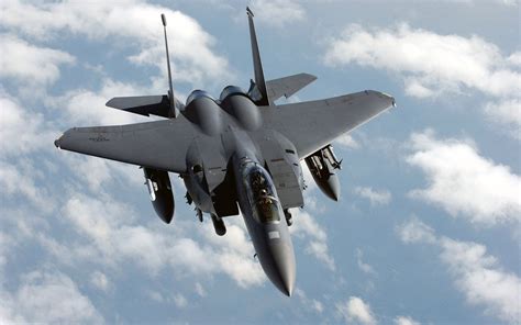 F-15 in flight