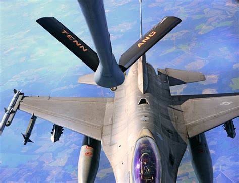 F-16 Aerial Refueling