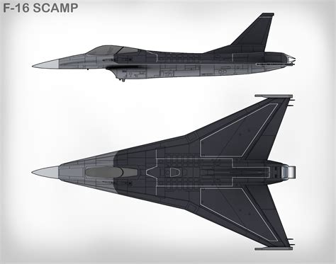 F-16 Delta Wing Design 1