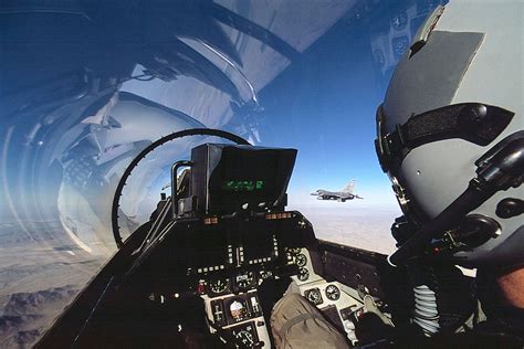 F-16 Fighter Jet Cockpit