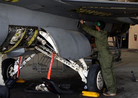 F-16 Fighter Jet Maintenance