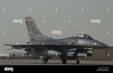 F-16 Fighter Jet Taxiing