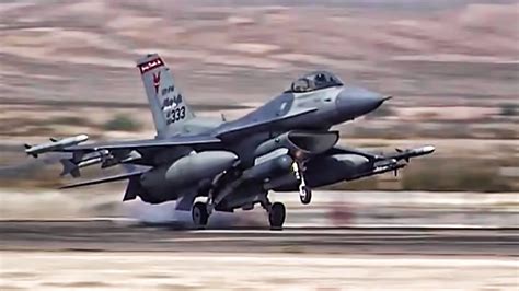 F-16 Fighter Jet Landing