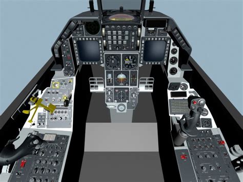 F-16F Block 60 cockpit