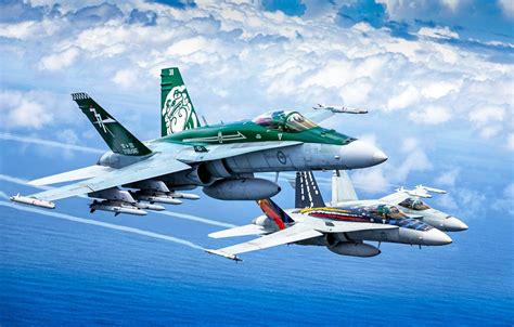 F-18 Air-to-Air Combat