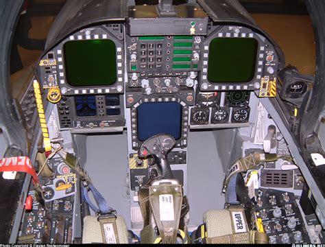 F/A-18 Hornet cockpit view