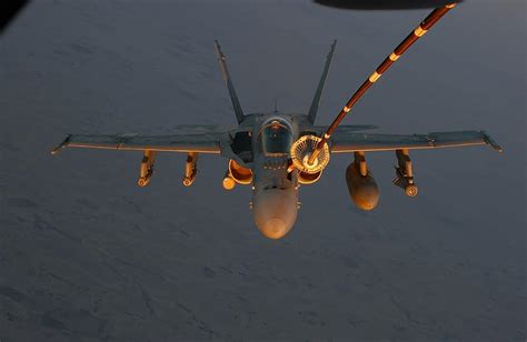 F-18 Hornet in Flight