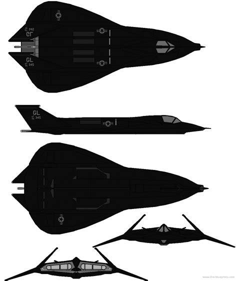 F-19 Stealth Fighter blueprint