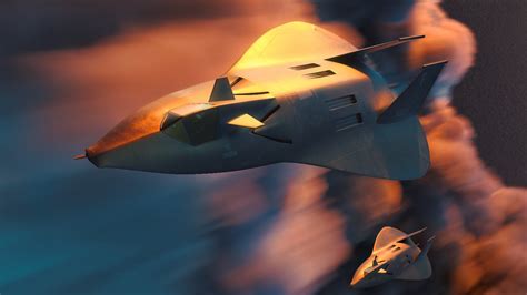 F-19 Stealth Fighter rendering