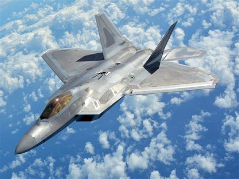 F-22 prototype in flight