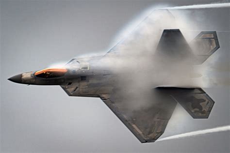 F-22 Raptor at an airshow