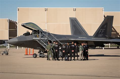 F-22 Raptor Demonstration Team in flight