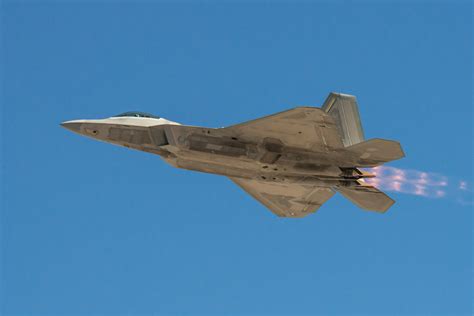 F-22 Raptor flight demonstration