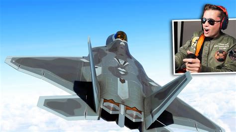 F-22 Raptor flight simulator