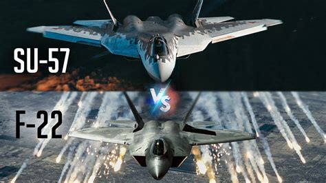 F-22 and Su-57 Design Comparison