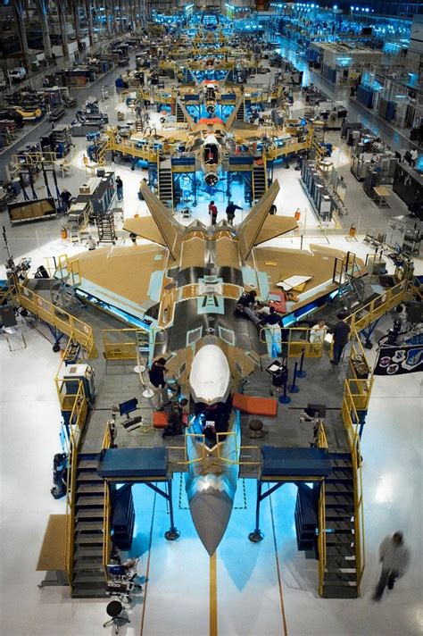 F-22 production line