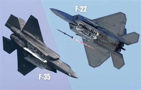 F-22 and F-35 comparison