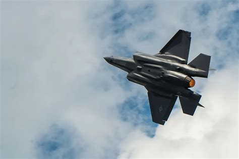 F-35 in flight