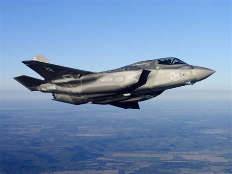 F-35 in flight