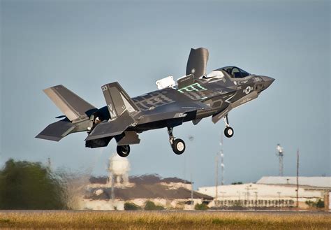 F-35 JSF landing on a carrier