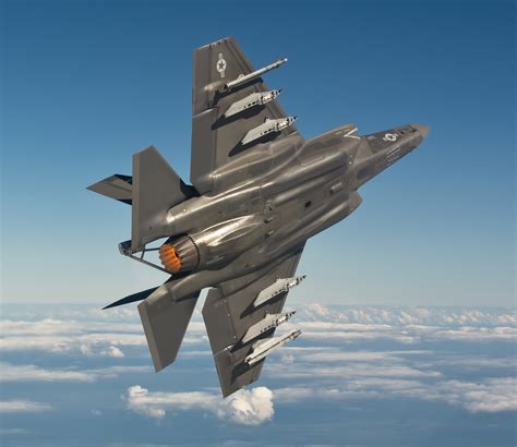 An image of an F-35 Lightning II in flight