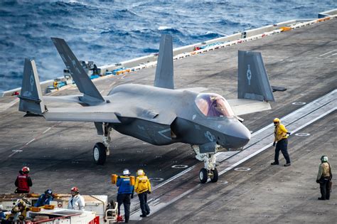 F-35C Lightning II on USS John C. Stennis