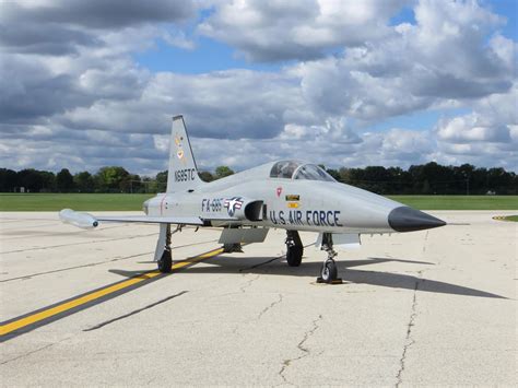 F-5 Fighter Jet on the ground