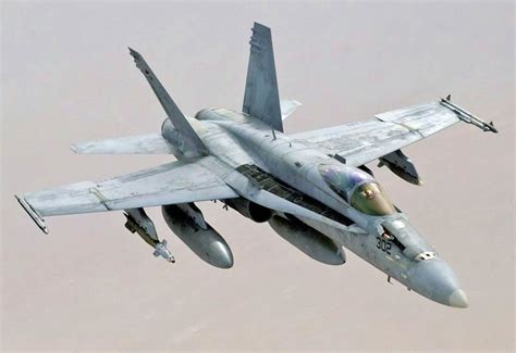 F/A-18 Hornet in flight