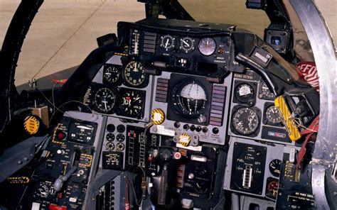 F14 Fighter Jet cockpit