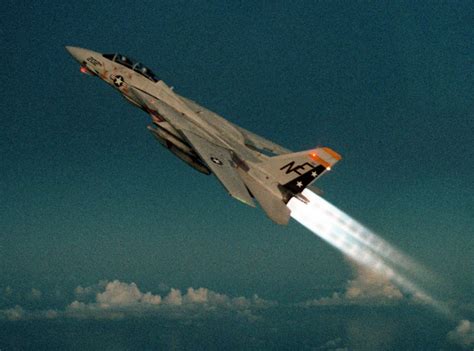 F14 Tomcat in flight