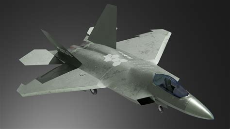 F-22 Raptor 3D Modeling