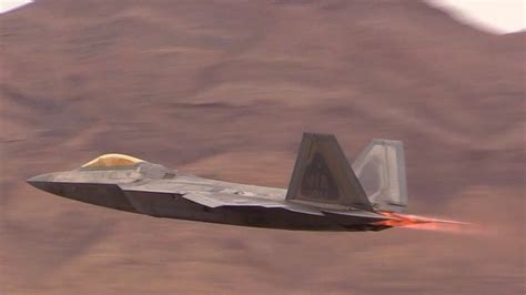 F-22 Raptor flight demo