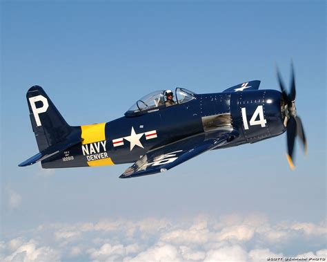 F8F Bearcat Fighter Aircraft