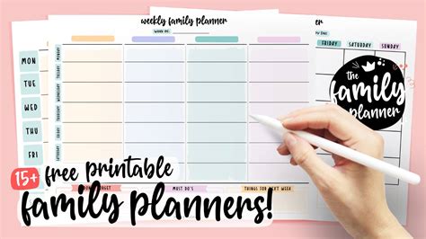 Family Planner Organizer