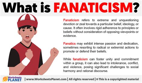 Fanaticism and its impact on mental health