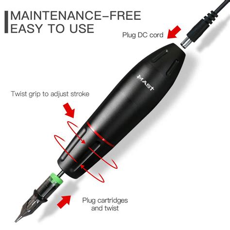 Features of Mast Tattoo Pen