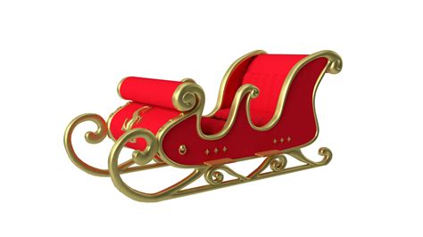 Festive Santa Sleigh Picture