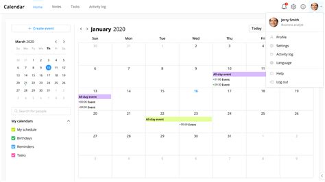 Figma Marketing Calendar Template