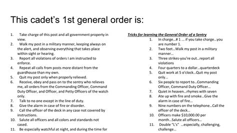 First General Order of the US Army