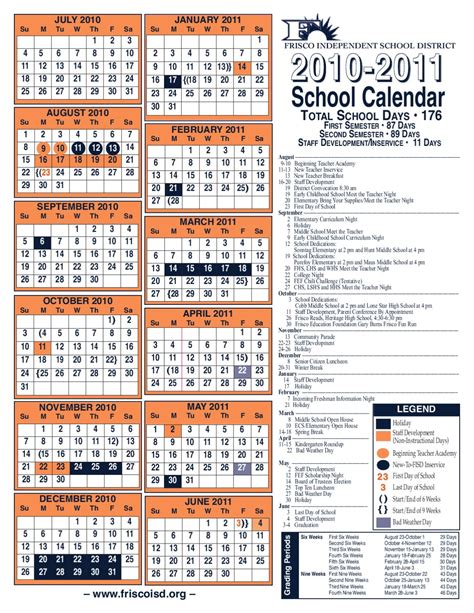 Fisd Calendar Templates