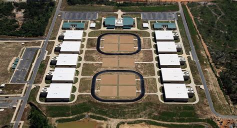 Aerial view of Fort Benning Army Base