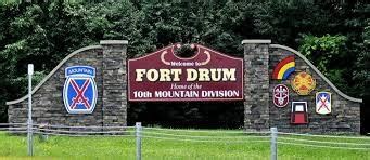 Fort Drum Military Base opportunities