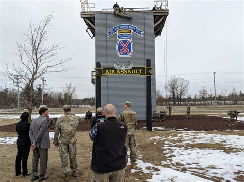 Soldiers training at Fort Drum Military Base