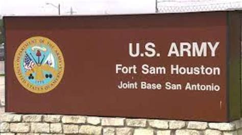 Fort Sam Houston military base in Texas