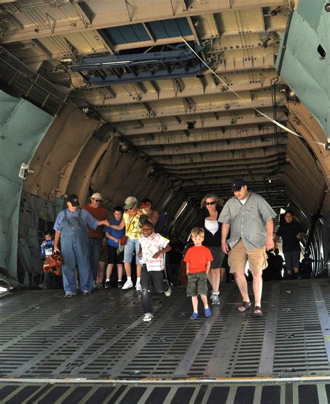 Food and drink vendors at the Fort Worth Air Show