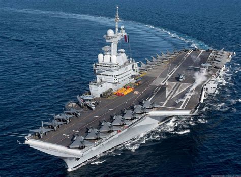 French aircraft carrier Charles de Gaulle