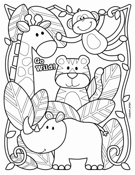 Free Animal Coloring Pages