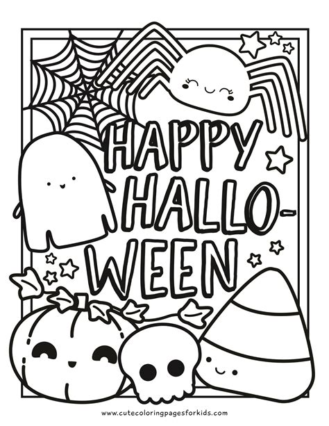 Free Halloween Coloring Pages Online