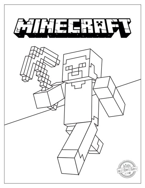 Free Minecraft Printable Pages Source