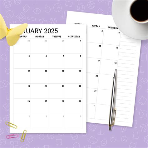 Free Printable Calendar